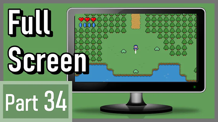 Full Screen Mode - How to Make a 2D Game in Java #34