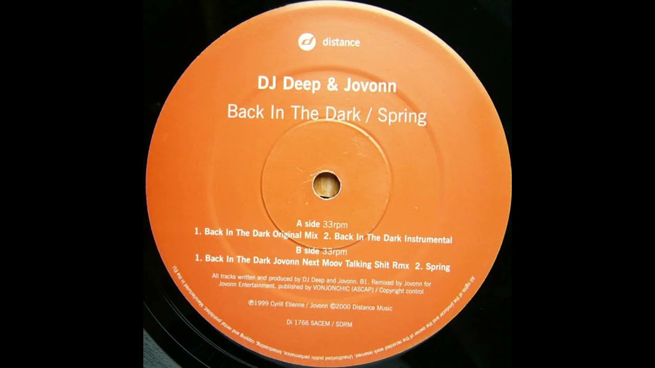 DJ Deep & Jovonn - Back In The Dark (Deep House / Garage House