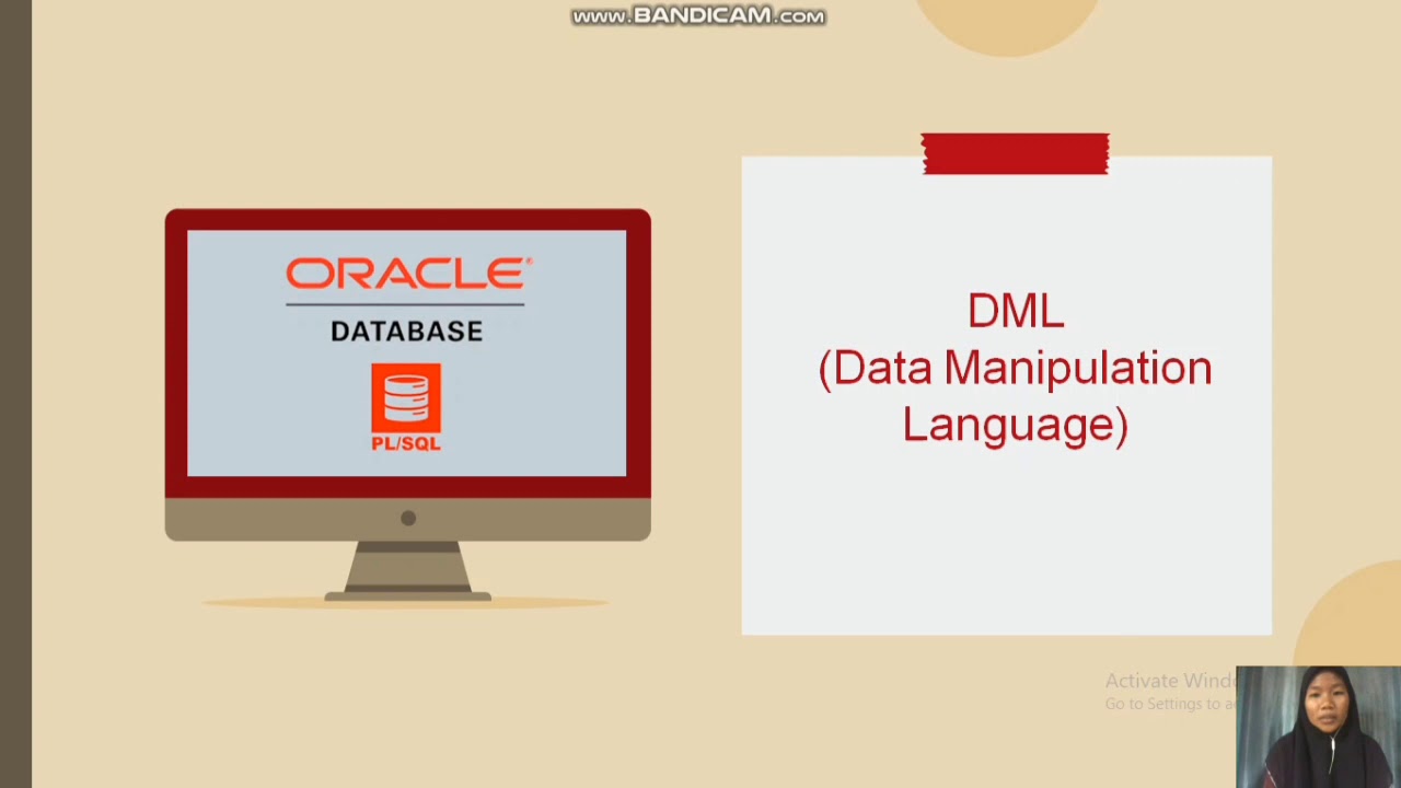 Tutorial DML (Data Manipulation Language) Pada SQL Plus - YouTube