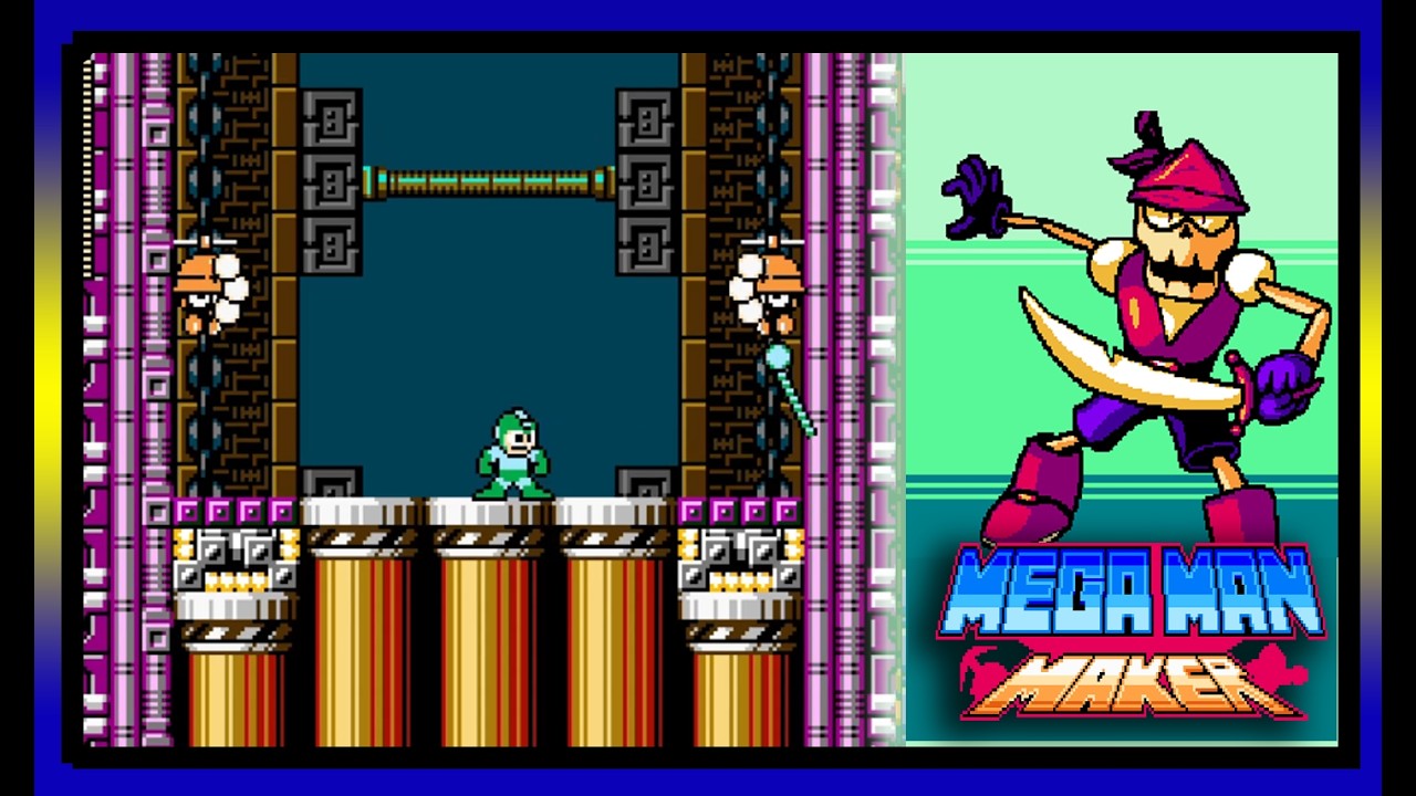 Mega Man Maker 1.10.W - Jakob Elevator MMX8 - YouTube