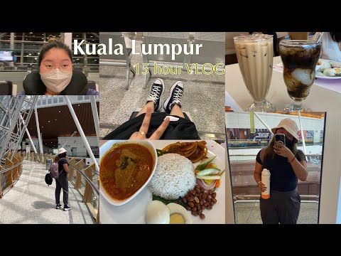 15 hour layover vlog @KLIA | Grandmama’s and Nooodles Food trip!