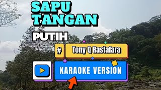 Sapu Tangan Putih - Tony Q Rastafara Karaoke Version #karaoke #music #reggae  #tonyqrastafara