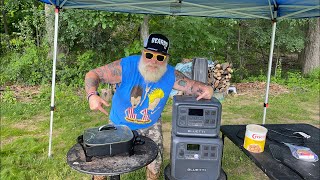 Can I fry Fish with my Bluetti elite 100 V2 power station ?