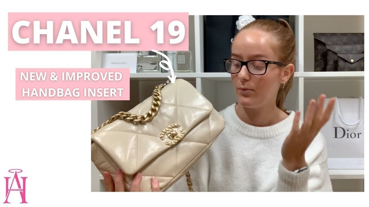 Chanel 19 Flap Bag Purse Insert