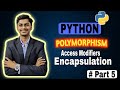 🔐 OOP Mastery in Python: Encapsulation, Polymorphism & Access Modifiers Explained Simply