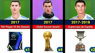 Best C Ronaldo awards all-time (2002-2023) | C Ronaldo vs Messi best player, goat level
