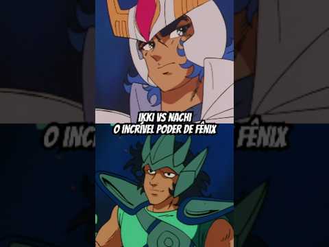 Ikki vs Nachi, o INCRÍVEL poder de FÊNIX #saintseiya #cavaleirosdozodíaco #nachi #ikki #cdz