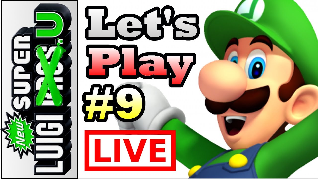 New Super Luigi U - Let's Play LIVE! Part 9 - WE HAVE 20 EXITS TO GO!
