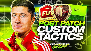 POST PATCH FORMATIONS & CUSTOM TACTICS! 🔥 - FIFA 22 Ultimate Team