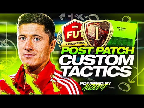 POST PATCH FORMATIONS & CUSTOM TACTICS! 🔥 - FIFA 22 Ultimate Team