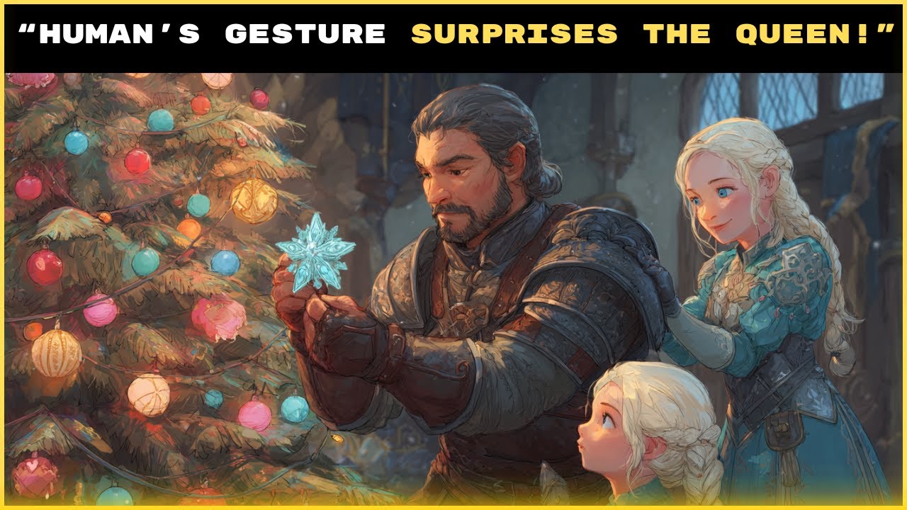 A Human Lit a Christmas Tree for an Alien Girl — The Queen Mother Witnessed It All