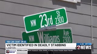 LPD releases identity of Lawton Saturday stabbing victim