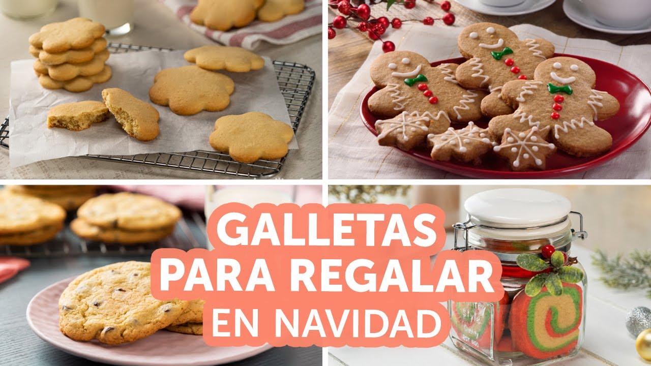 Galletas para regalar en Navidad | Kiwilimón - YouTube