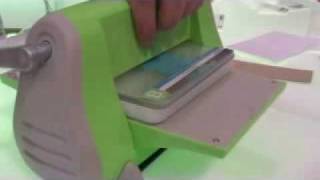 Provo Craft Cuttlebug Demo with Joyce Chow at CHA