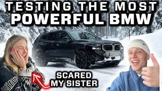 DRIFTING MY SISTERS BMW XM - THE MOST POWERFUL BMW TO DATE!