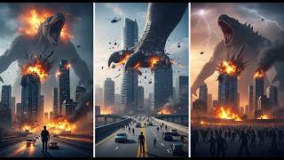 When Giant Monsters Attack The Modern World City Of Destruction