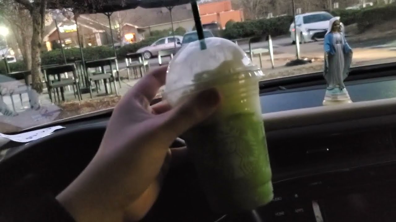 Matcha Frappucino Real Vs. Fake Sugar Taste Test!