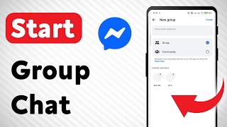 كيفية بدء محادثة جماعية على ماسنجر (محدث) screenshot 2