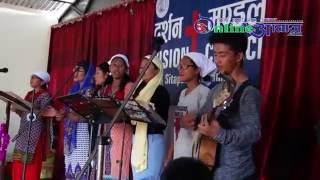 Video thumbnail of "nepali christian song farkera hera krushlaai , Aawaz Online TV"