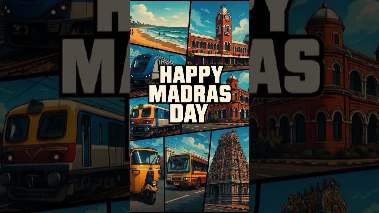 "Happy Birthday, Chennai! ❤️