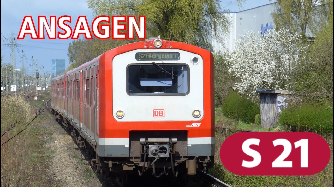 [S-Bahn Hamburg] Ansagen der S21 Aumühle - Elbgaustraße (alt)