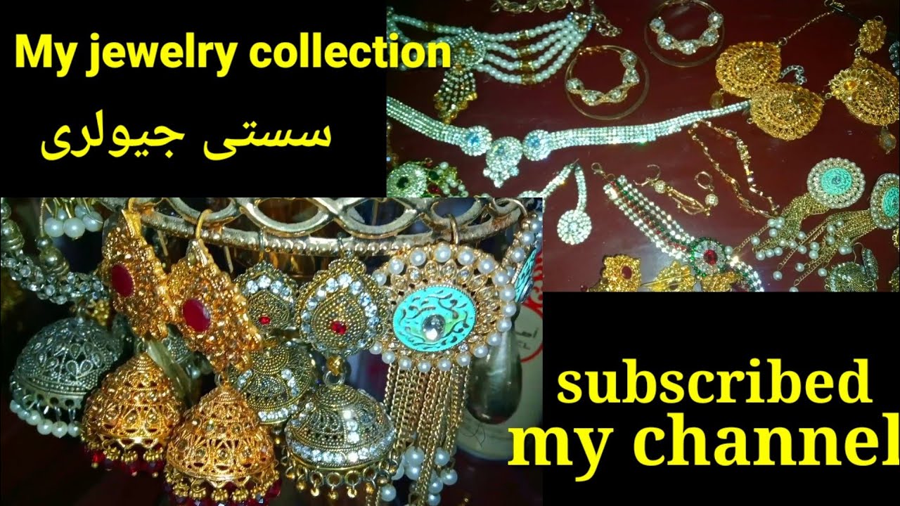 My jewelry collection/jewelry hi jewelry/necklace ear ring YouTube
