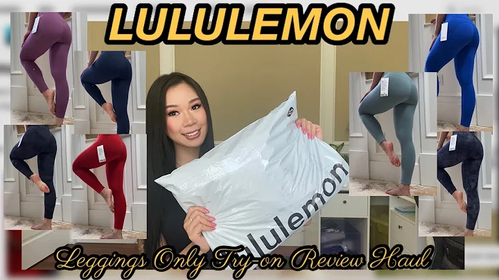 🎀 LULULEMON - What's the difference between all their leggings? 🤔  Try-On Review Haul - DayDayNews