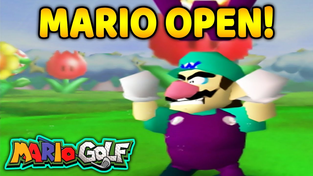 Mario Open with Wario! | Mario Golf 64 (N64)