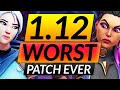 NEW PATCH 1.12 is a Disappointment - What Valorant Devs MUST DO for 1.13 - Update Guide