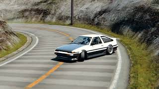 My first touge drifting in Assetto Corsa
