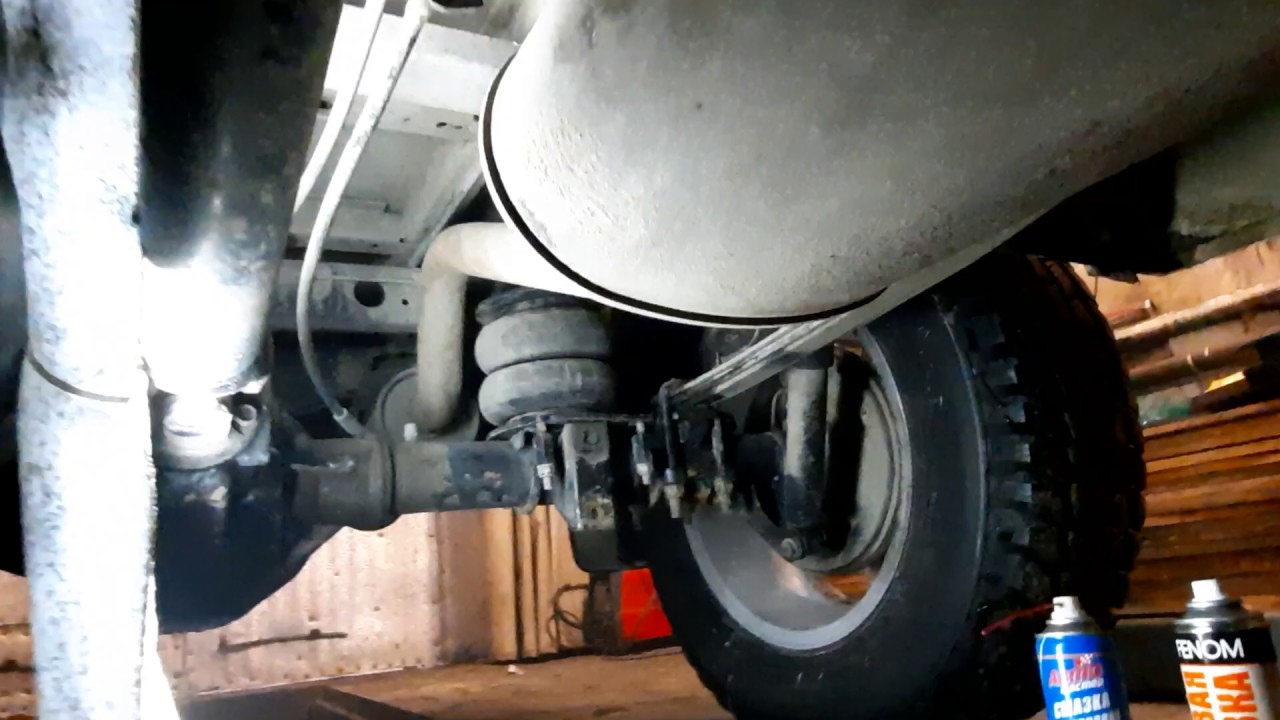 Как смазать замёрзающий трос ручника - YouTube