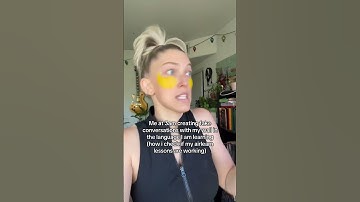 talking to my wall over real conversations 😂 #LanguageLearning #Airlearn #3amthoughts l