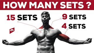 HOW MANY SETS FOR MAXIMUM MUSCLE GROWTH || INFO BY ALL ABOUT NUTRITION ||