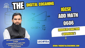 lec 15 (part 2 ) | Modulus Equations & Inequalities | Workout |  Add Math | The Digital Coaching