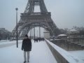 Tour Eiffel, Snow in Paris, 20 January 2013