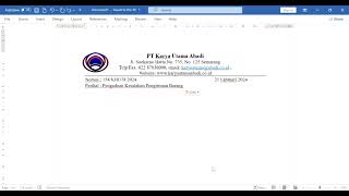 Contoh pembuatan Surat Klaim (Kelompok 8) Contoh pembuatan Surat Klaim (Kelompok 8)