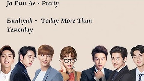 Ost. Secret Queen Makers || Jo Eun Ae - Pretty || Eunhyuk Today More Than Yesterday