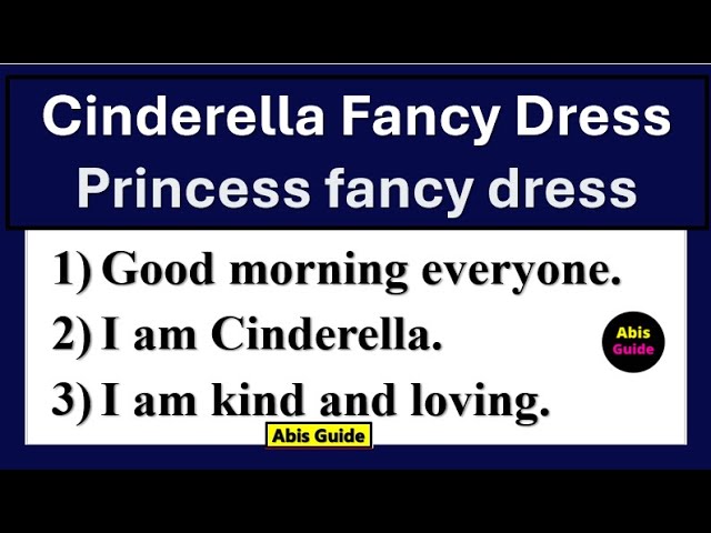 princess speech for fancy dress competition Teacher fancy dress speech competition at school my little princess