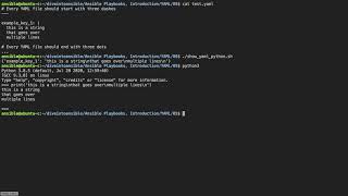 11   Introduction to Data YAML Ain't Markup Language YAML