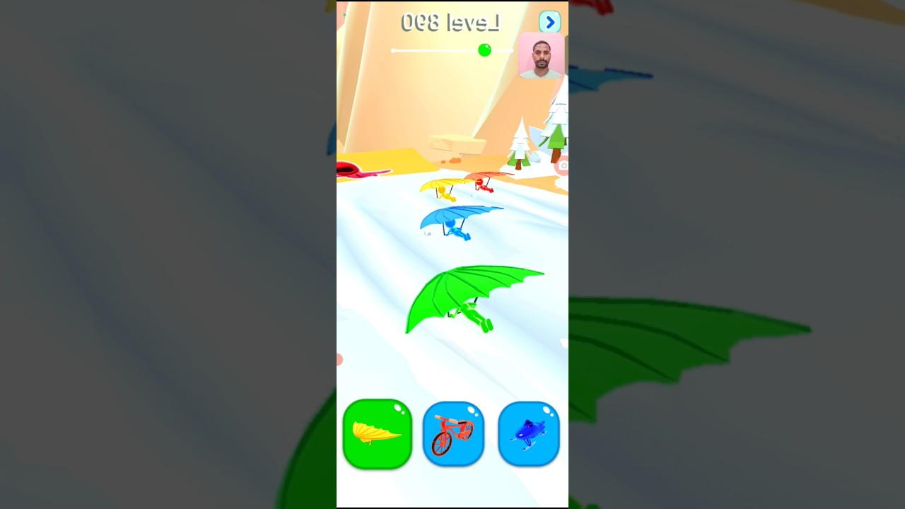 Shape shifting game level 890 