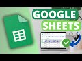 Tutoriel google sheets complet pour dbuter