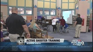"Don't just lock down and wait to be shot"