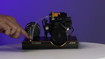 TOYAN Single Cylinder 4-stroke Methanol Engine One-button Start Model | EngineDIY