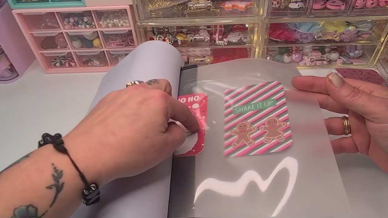 Libreta transparente decorada🥰🥰🥰