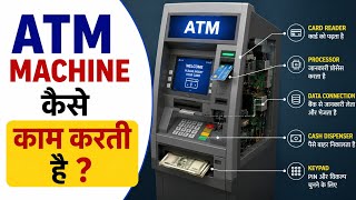 How ATM Machine works 3d animation | ATM Machine kaise kaam krta hai ? 