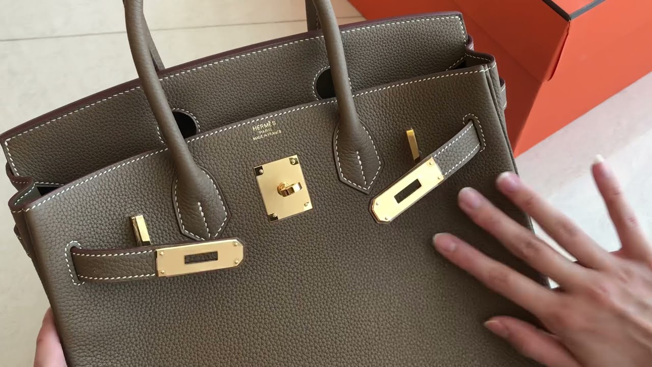 BIRKIN 30 TOGO ETOUPE GHW HQ - MW FASHION TALKY 