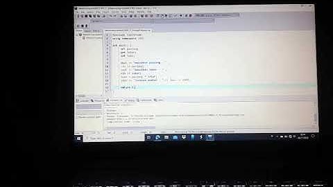 Program C++ Mencari Luas Persegi Panjang