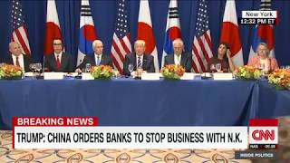 President Trump announces new North Korea sanctions (Full speech)