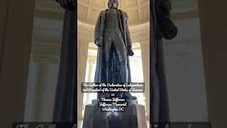 The Thomas Jefferson Statue at His Memorial in Washington DC is Iconic