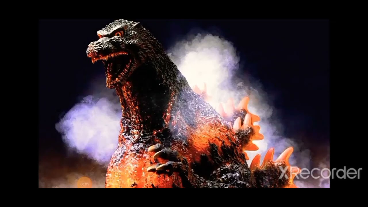 burning Godzilla roar - YouTube